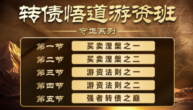 卓妍高阶悟道课，可转债课程