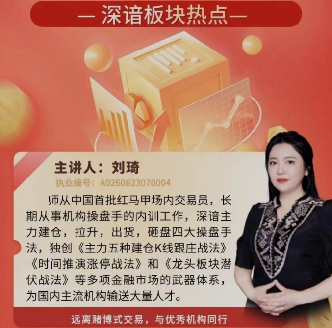 刘琦老师-主力行为读心术视频+小班课+指标