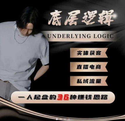 辉总不累一个人起盘的底层逻辑，私域流量-直播电商-实体获客，一人起盘的36种賺钱思路