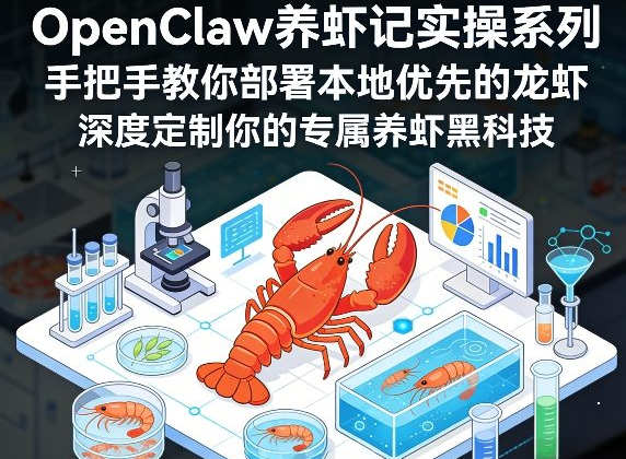 OpenClaw养虾记实操系列，手把手教你部署本地优先的龙虾，深度定制你的专属养虾黑科技